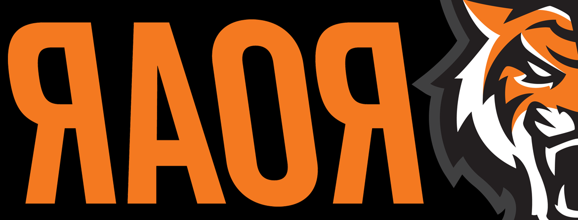 ISU Logo with the word ROAR over a dark background
